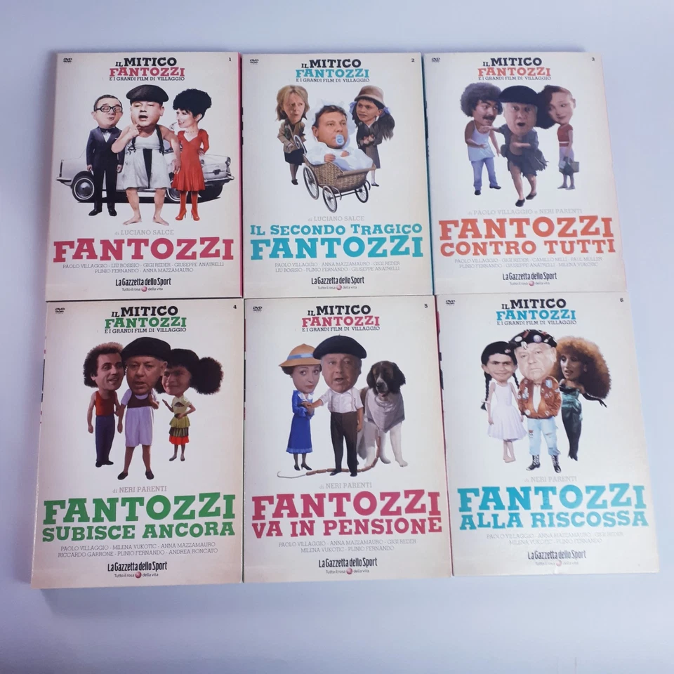Cofanetto DVD “Il Mitico Fantozzi” · collezione completa 16 film Paolo Villaggio - Immagine 4 di 4