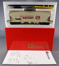 Rivarossi 2156 Ho Sncf Wagon Trémie Uas Argoat Neuf Boite
