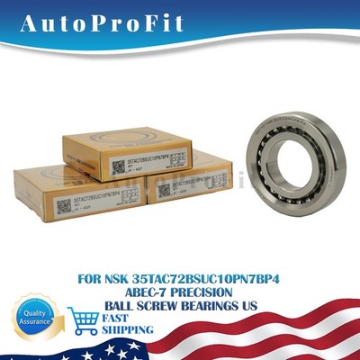 NEW Set Of 3 Fits NSK 35TAC72BSUC10PN7BP4 Abec-7 Precision Ball Screw Bearings