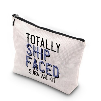WCGXKO Cruise Trip Gift Cruise Bachelorette Party Favor Totally Ship Faced Zi...