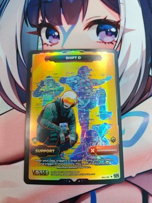 VCard Divine Chaos 1st Edition Shift D Secret Rare 272/271