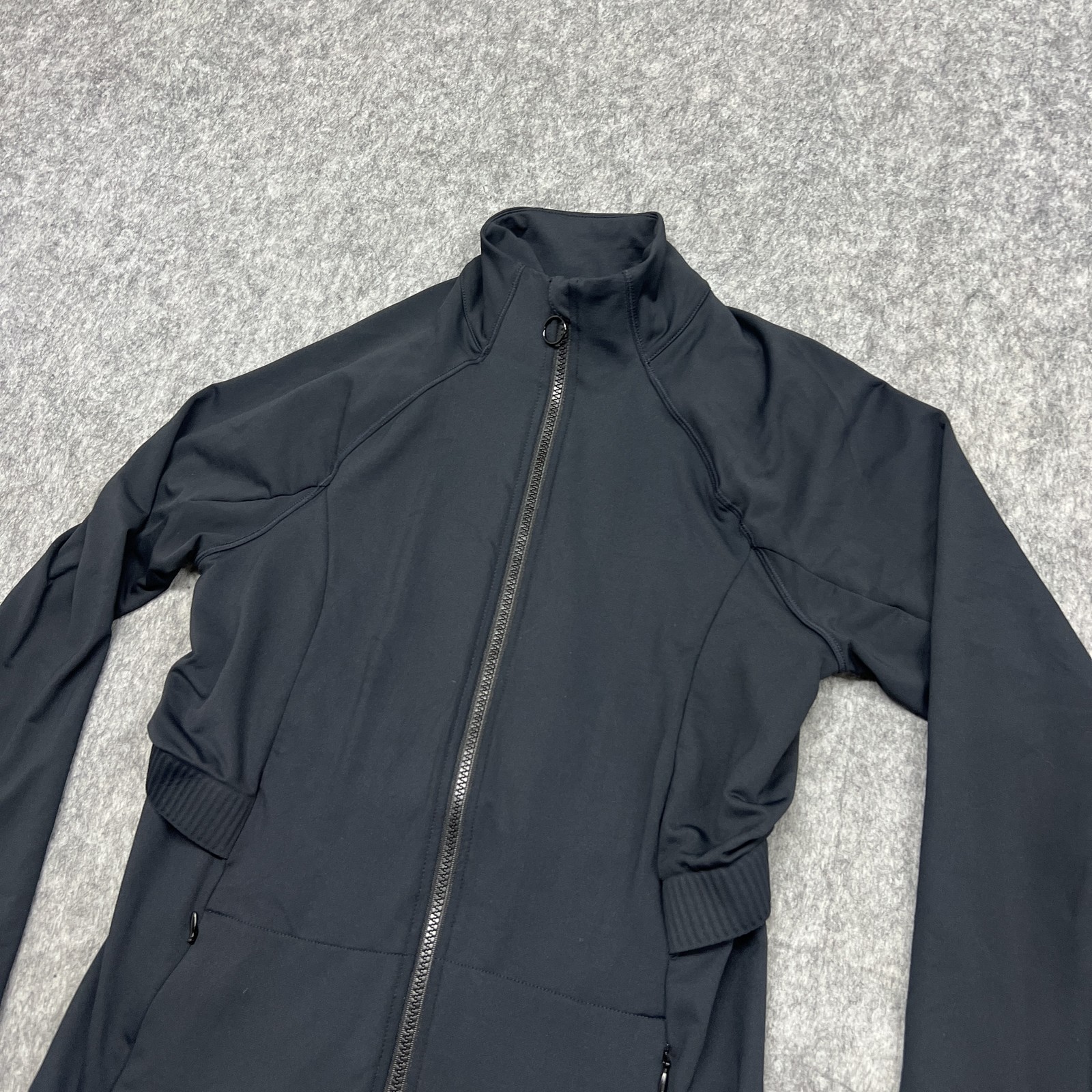 Fabletics Jacket Womens Small Black Trinity Long … - image 2