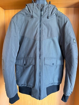Tom Tailor Denim Herren Winterjacke Bomberjacke Blousonjacke Jacke Gr M grau