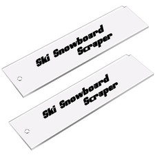 2 Pcs Snowboard Wax Plastic Scraper- Ski Wax ...