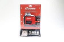 *NEW* Bauer 360° 50' Horizontal Cross Line Laser Level, 20202L-B, 57933