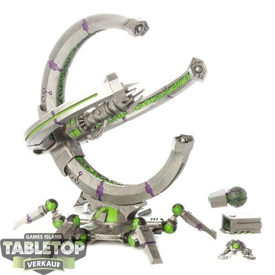 Necrons - Sentry Pylon with Gauss Exterminator - teilweise bemalt