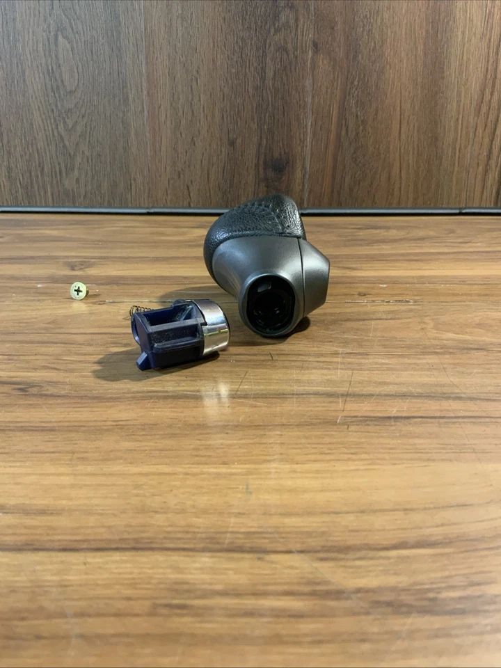 Conjunto de perilla de cambio de cuero negro Honda Odyssey 2005-2010 Foto 4 de 4