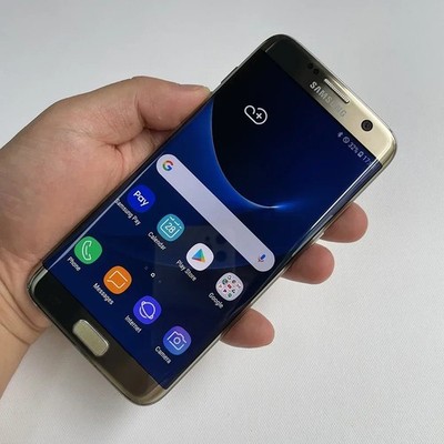 Original Samsung Galaxy S7 edge SM-G935U Unlocked LTE 4G Smartphone 32GB GOOD B+