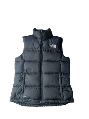 The North Face Nuptse 700 Gänsedaunenweste Damen Small schwarz Outdoor