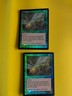 Venemous Dragonflyx2   insect Mercadian Masques. FOIL. Magic the Gathering Card.