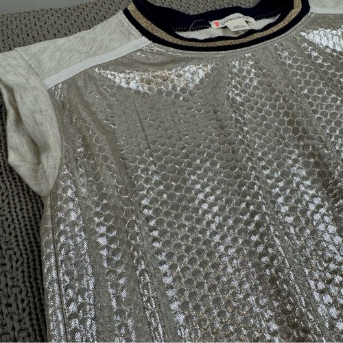 Crewcuts Metallic Gold & Jersey Dress ~ 6 - Picture 4 of 12