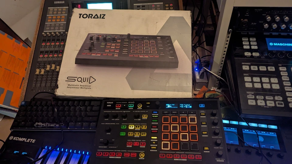 TORAIZ SQUID MIDI CV SEQUENCER LOOPER ARP Pioneer Good Condition DAW SYNTH