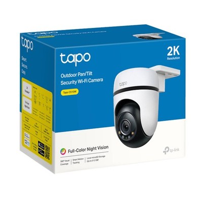 TP-LINK Outdoor Schwenk/Neige 2K Überwachungskamera WLAN mit Bewegungstracking und 2-Wege
