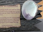 Vintage Lot Of Wampum 9 Pins Without Back Clips Plus Wampum Sign — photo 4