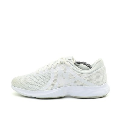 Nike Damen Revolution 4 Sneaker Weiß Mesh Low-Top Atmungsaktiv Laufschuh EU 39