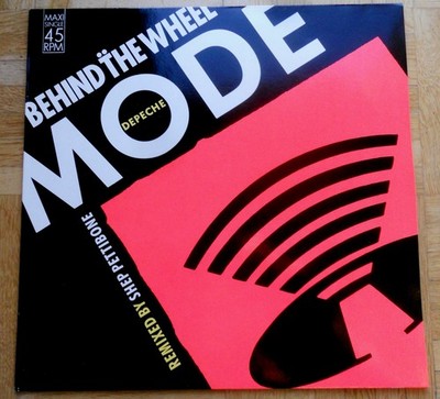 DEPECHE MODE Behind The Wheel Shep Pettibone Mix 1987 Vinyl INT 126.875 MUTE TOP