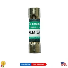 High-Quality Pack of 10 5A FLM 250V Time Delay Fuses for Electrical Safety