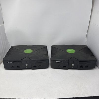#ad #ad Lot of 2 Broken Original OG Microsoft Xbox Consoles Only For Parts or Repair $69.99