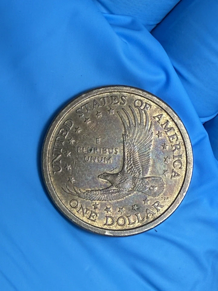 2000 P Sacagawea Dollar Wounded Eagle - Image 2 of 2