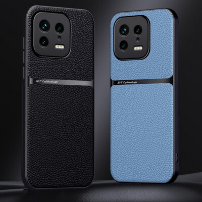 For Xiaomi 13T 11T Redmi Note 12 Pro Slim Shockproof PU Hybrid TPU Case Cover