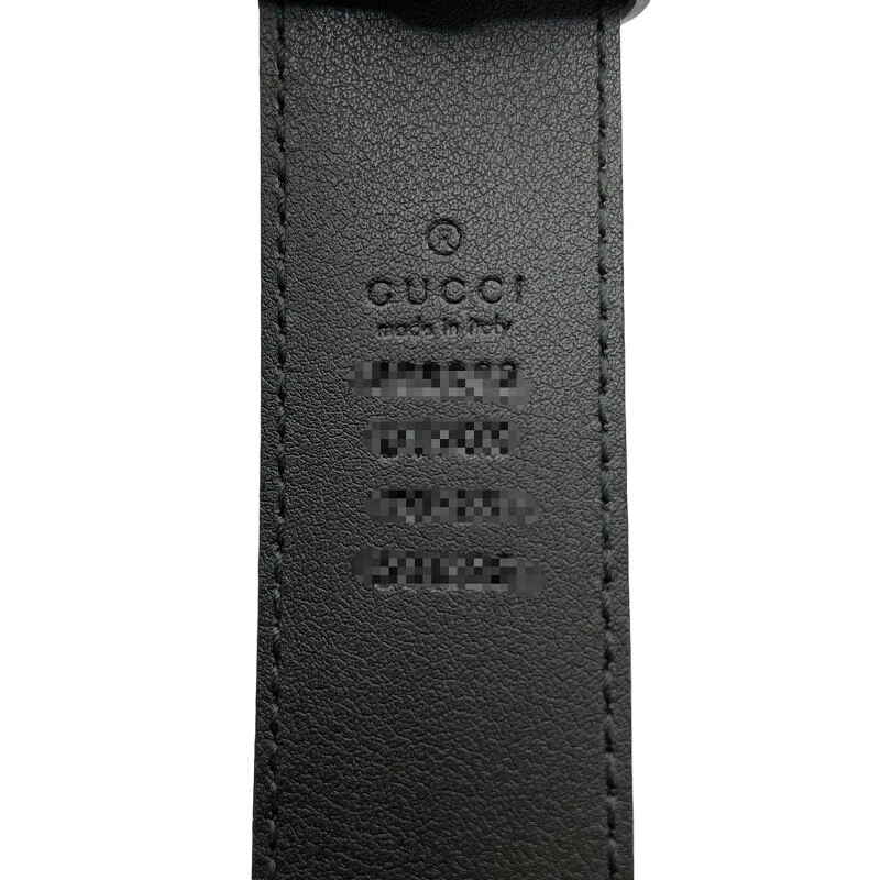 GUCCI Interlocking G Belt #70/28 Black 598092 belt Japan ookura