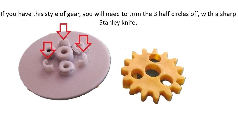 Odometer Sun Gear Repair Kit Speedo for Holden VN VG VP VQ VR VS Commodore VDO - Image 3 of 3