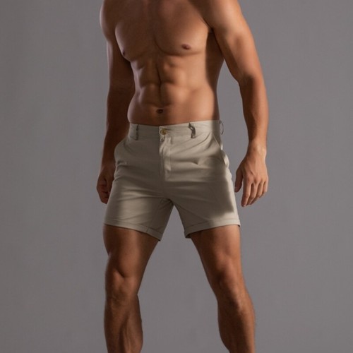Nuevos pantalones cortos informales de verano para hombre de algodón talla grande cargo Beach Shorts - Imagen 19 de 27