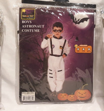 Astronaut Costume Kids 7/9 years White Space Suit NASA - Astronaut Suit Only New