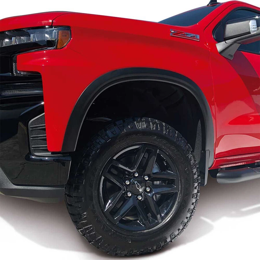 Fits 19-25 Silverado 1500 Air Design OE Style Fender Flares Satin Black GM39A38 - Image 3 of 4