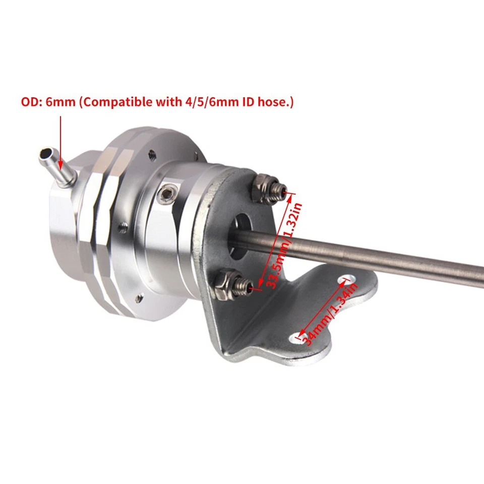 K04 Turbo wastegate Actuator For Audi S3 TT-S VW Actuator 2.0 Litre Upgrade US Foto 4 de 4