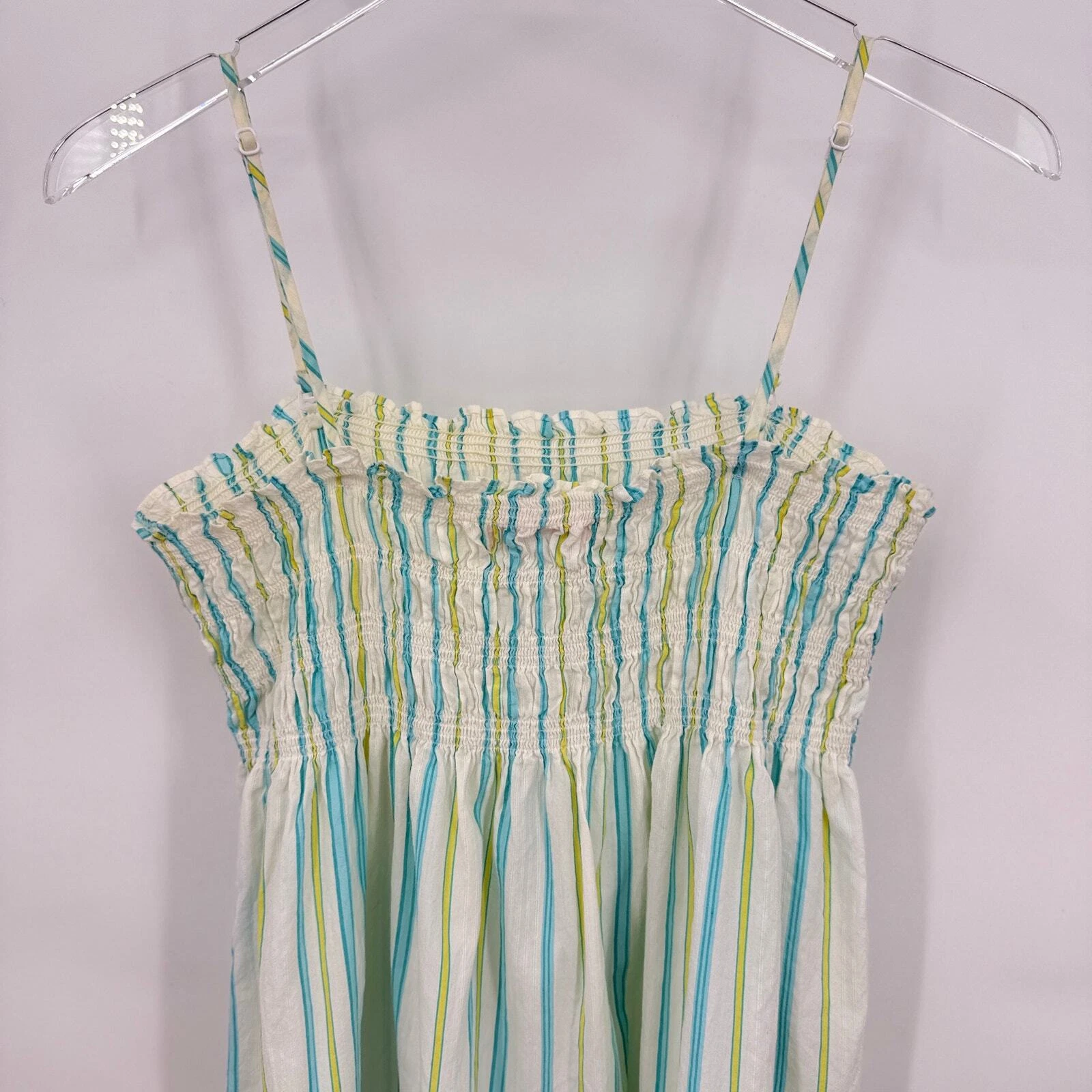 UNDERCOVER Abito Victoria's Secret Angels a righe con orlo a volant taglia media prendisole