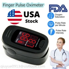 Finger Pulse Oximeter Blood Heart Rate Monitor SpO2 Blood Oxygen Meter CONTEC US