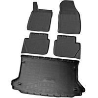 FußMatten & Kofferraumwanne Set Passend FüR Ford Ecosport 2013-2017 Bis Facelift