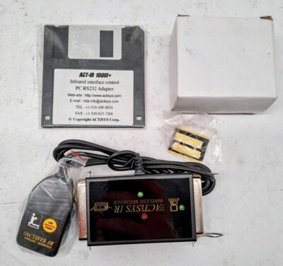 ACTISYS ACT-IR100M+/100M/100MP IRDA IR PRINTER ADAPTER