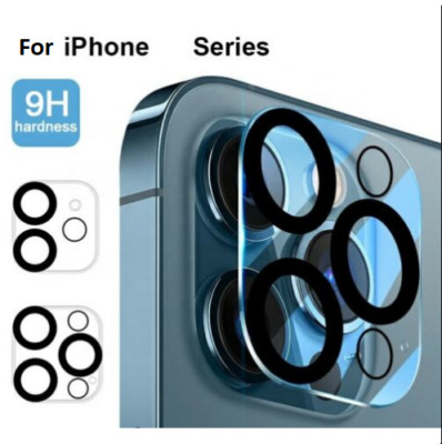 Kamera Linse Schutz Hartglas Cover für iPhone 16 15 15Pro Max 11 14 Pro