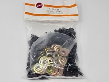 Bulk VTG Zims Black 12mm A-Type Nostrils Amigurumi Safety Noses Craft Crochet