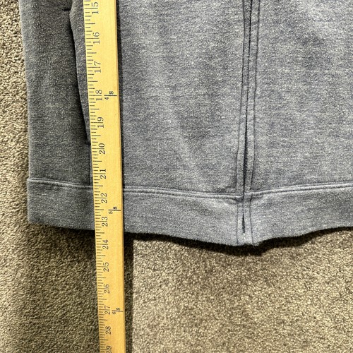 Vineyard Vines Boys Large Blue Triblend Hoodie Sweatshirt Full Zip Logo Preppy - Picture 10 of 13