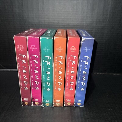 Friends Complete Series DVD set - seasons 1,2,4,6,7,10 bundle lot