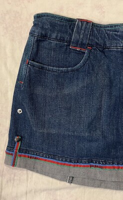 Rare VTG Marithe + Francois Girbaud Denim Jean 34 Logo Adjustable
