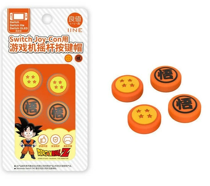 Thumb Stick Grip Cap DualSense Dragon Ball Z For PS5 PS4 Switch Joy-con - Image 3 of 4