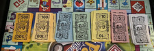 Pokemon Monopoly Game 1999 Version ~ Parting out ~Monopoly Money