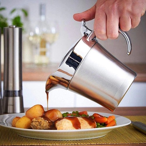 Thermo Sauciere Einhand Soßenkanne Soßenschale Servierkanne Saucen-Kännchen - Bild 1 von 8