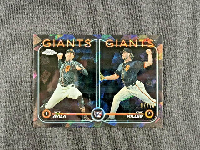 2024 Topps Sapphire Erik Miller Nick Avila USCS271 Rookie Combos Black SP /10