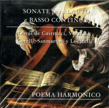 Castrucci. Veracini. - Sonate per Flauto e Basso Continuo. Sonatas Italianas par