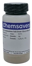 Glycyrrhizic Acid Ammonium Salt  from Glycyrrhiza Root (Licorice), 98.5%, 10g