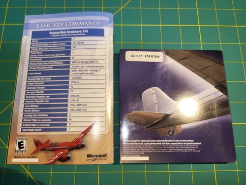 Microsoft Flight Simulator 2004: A Century of Flight CD-ROM w/Manual CIB Tin - Picture 8 of 10