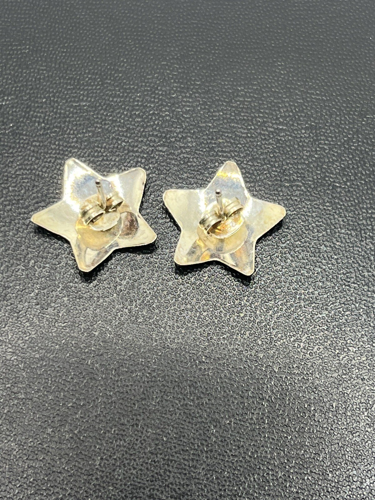 Sterling silver star celestial stud earrings - image 11