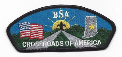 Croosroads Of America BSA CSP BLACK Border [IND-0248] | eBay Australia