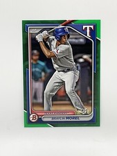 2024 Bowman Draft Braylin Morel Green Paper /99