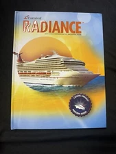 NEW CARNIVAL RADIANCE 2021-2022 COMMEMORATIVE BOOK~ Inaugural Season ~ Cruise